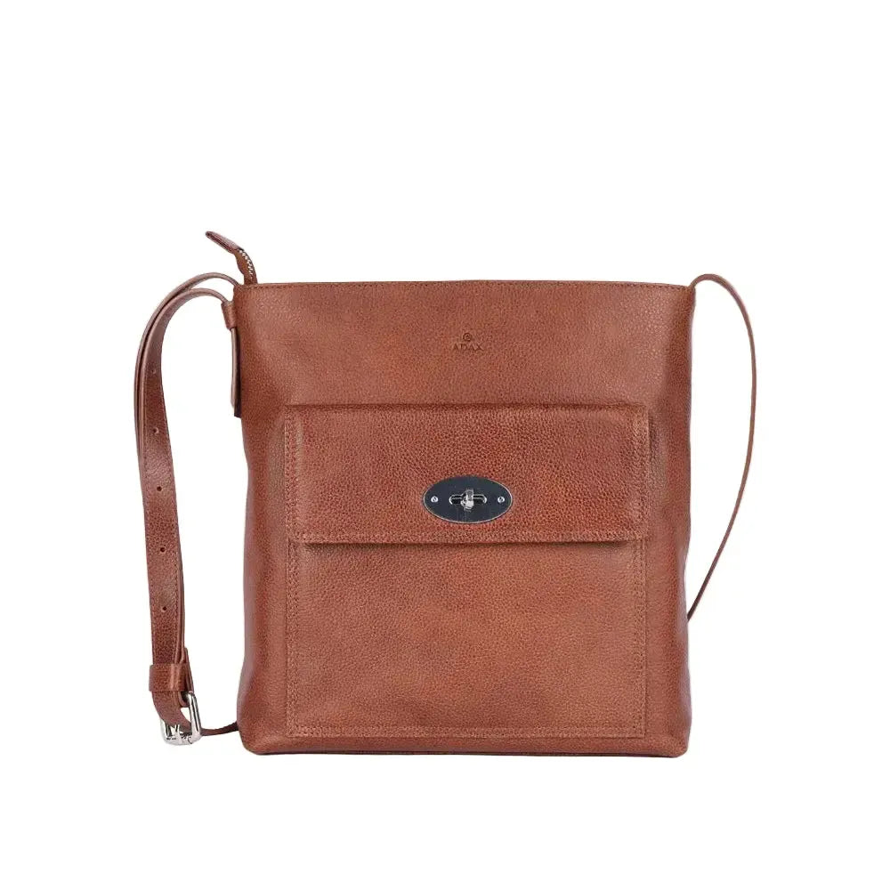 Adax Brescia skulderveske Birgitte Caramel-Veske-BagBrokers