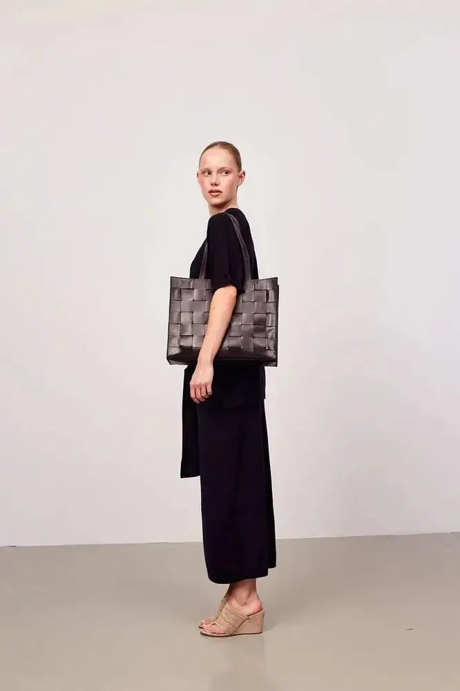 Adax Limona shopper Ingrid Dark Brown-Veske-BagBrokers