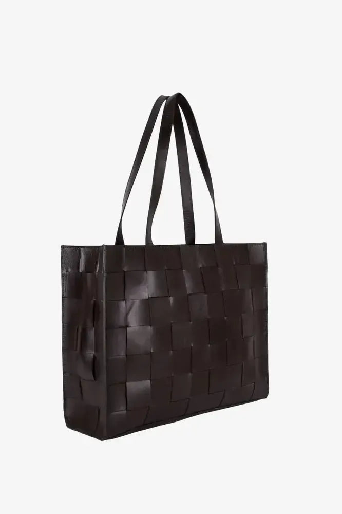 Adax Limona shopper Ingrid Dark Brown-Veske-BagBrokers