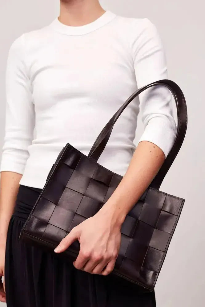 Adax Limona skinnveske Gunilla Dark Brown-Veske-BagBrokers