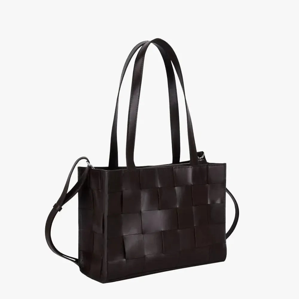 Adax Limona skinnveske Gunilla Dark Brown-Veske-BagBrokers