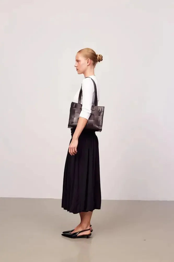Adax Limona skinnveske Gunilla Dark Brown-Veske-BagBrokers