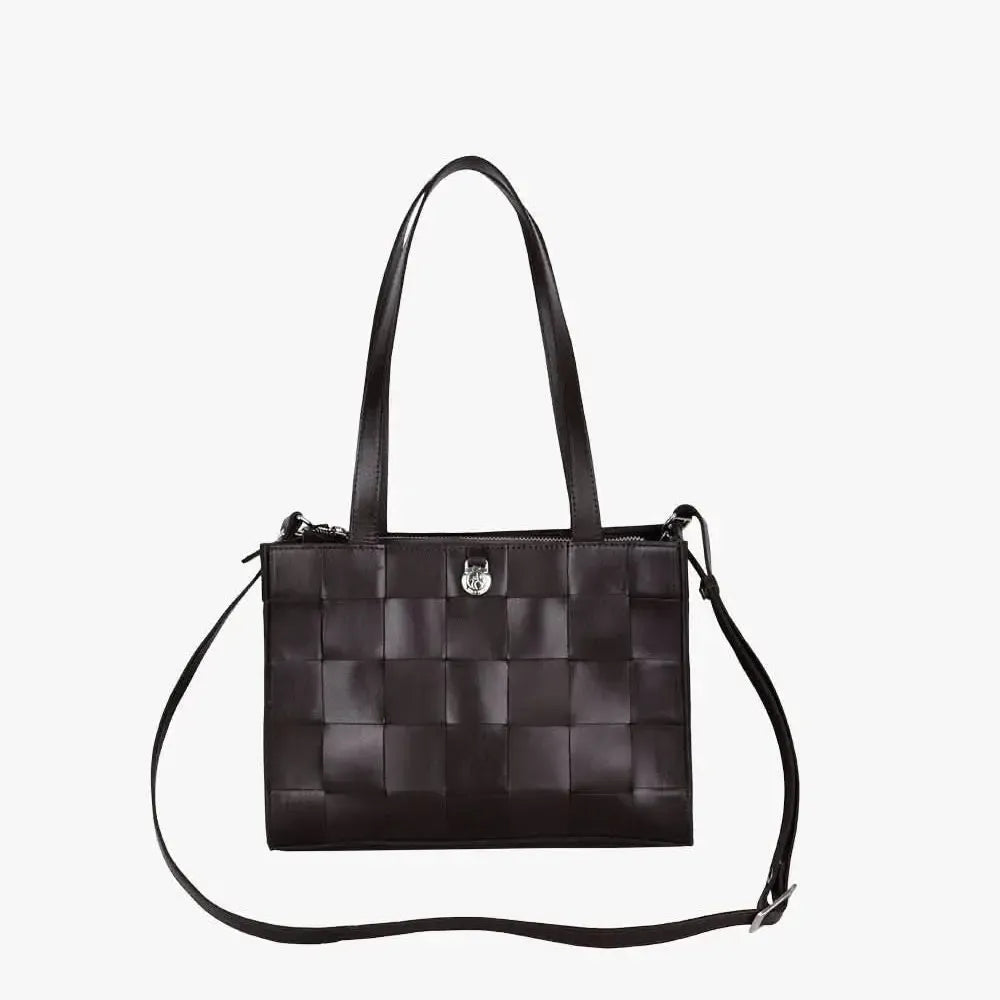 Adax Limona skinnveske Gunilla Dark Brown-Veske-BagBrokers