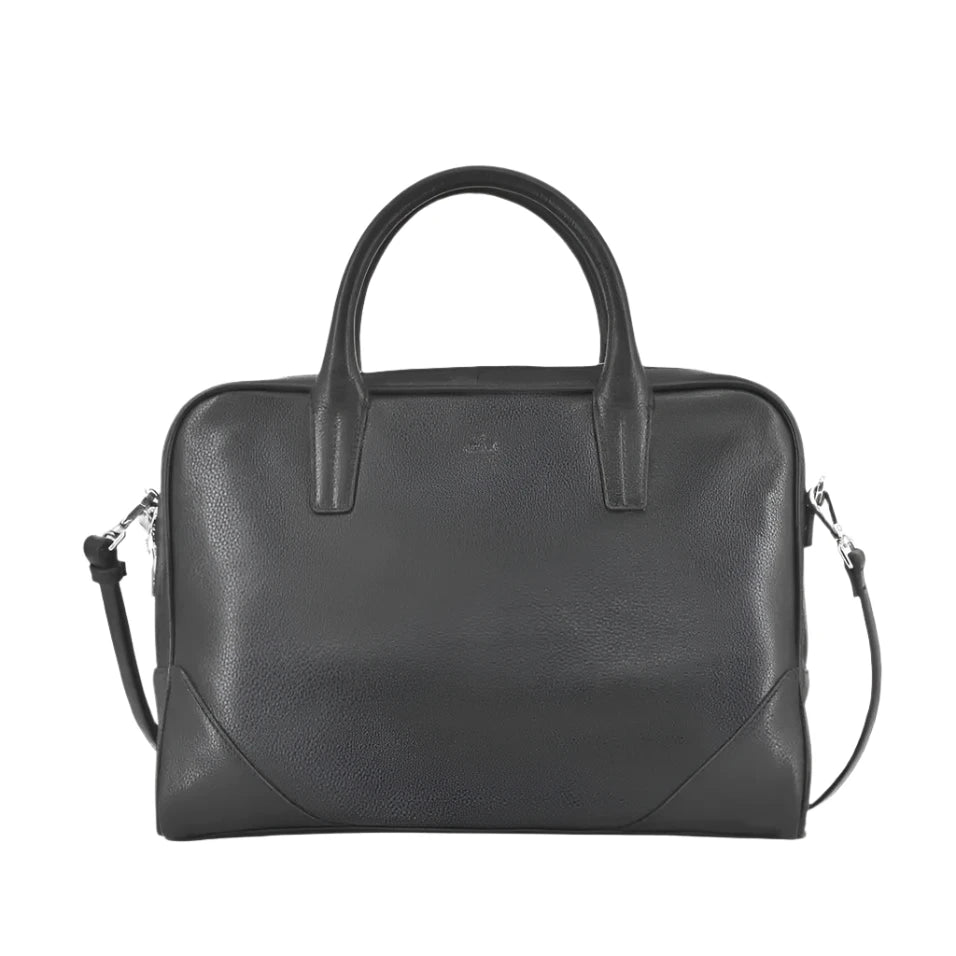 Adax Napoli business bag Mio Skinn Svart-Veske-BagBrokers