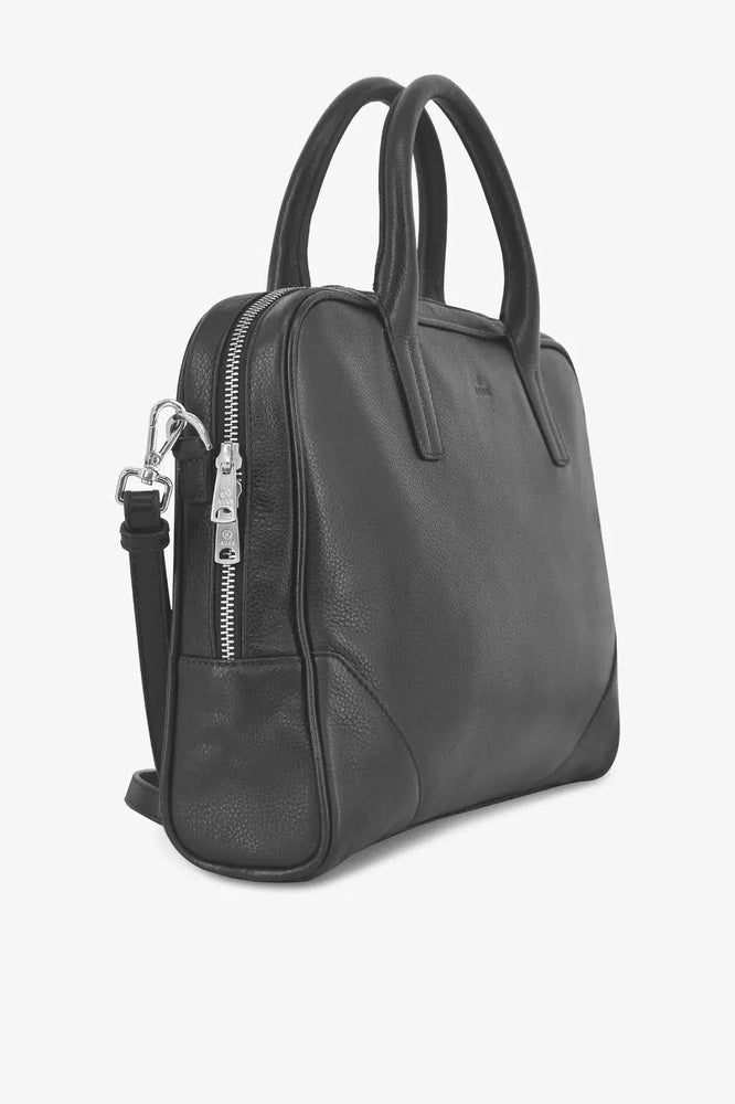 Adax Napoli business bag Mio Skinn Svart-Veske-BagBrokers