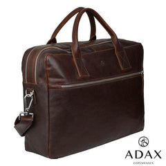 Adax Prato Axel Skinn Pc veske med rom 15,6