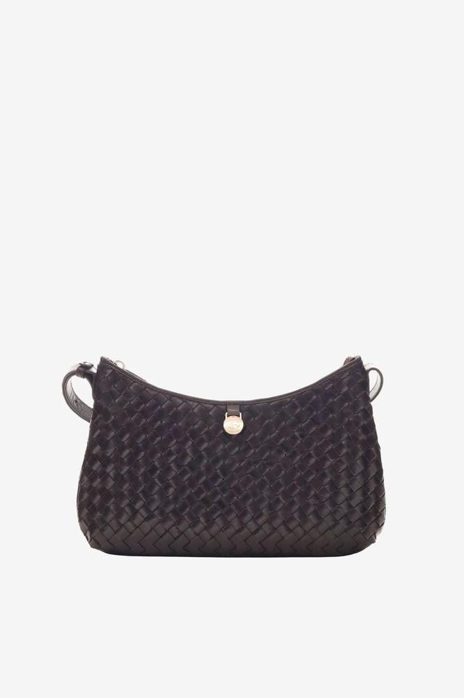Adax Salerno Skulderveske Lauren Dark Brown-Veske-BagBrokers