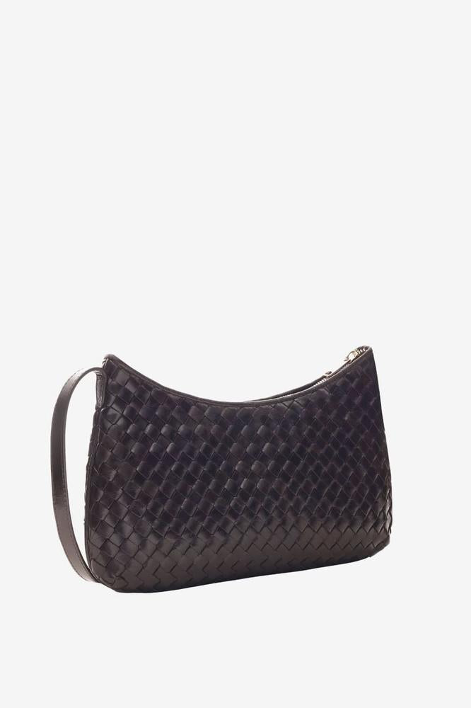 Adax Salerno Skulderveske Lauren Dark Brown-Veske-BagBrokers