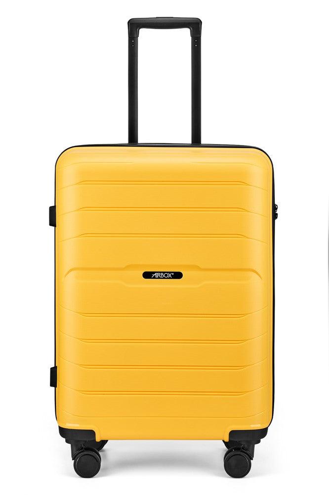 AirBox AZ13™ Medium hard koffert 65 cm SunburtsYellow-Harde kofferter-BagBrokers