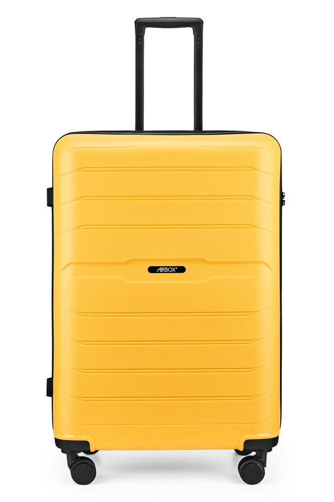 AirBox AZ13™ Stor hard koffert 75 cm 103 liter SunburstYellow-Harde kofferter-BagBrokers