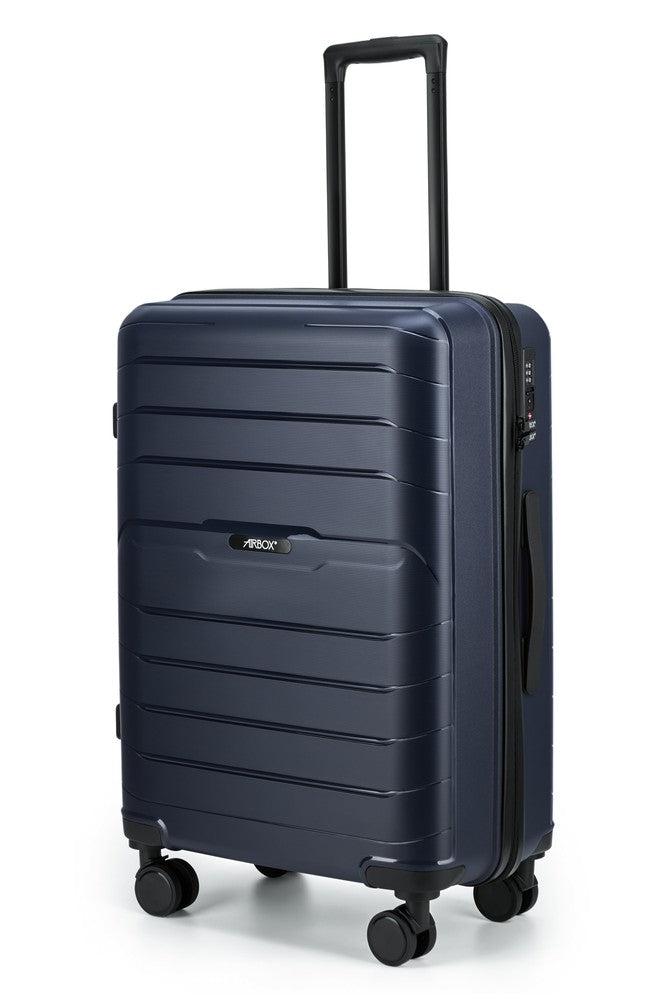 AirBox AZ13™ Medium hard koffert 65 cm NavyBlue-Harde kofferter-BagBrokers