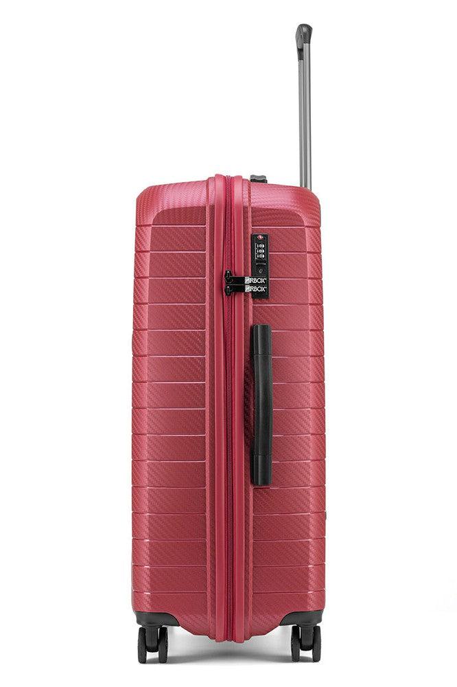 AirBox Stor hard 75 cm koffert 3,5 kg 100 liter RasberryRed-Harde kofferter-BagBrokers