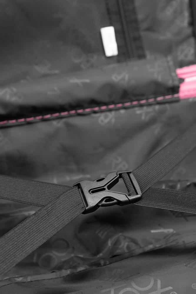 AirBox sett med harde trillekofferter 55+66+74 cm MetallicPink-Harde kofferter-BagBrokers