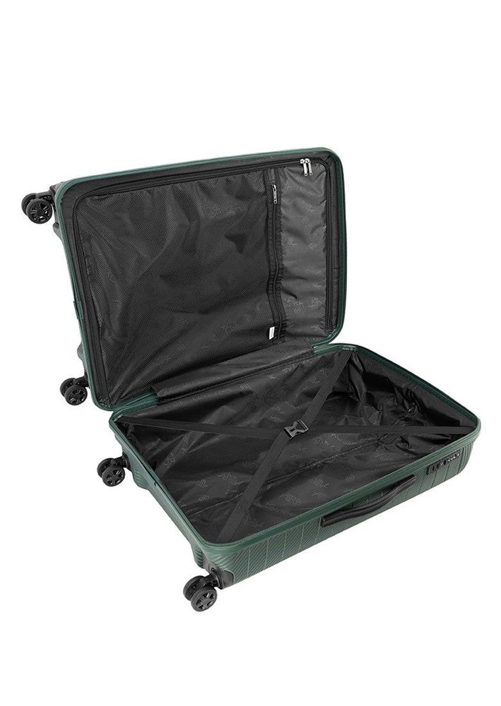 AirBox sett med harde trillekofferter 55+66+74 cm ForestGreen-Harde kofferter-BagBrokers