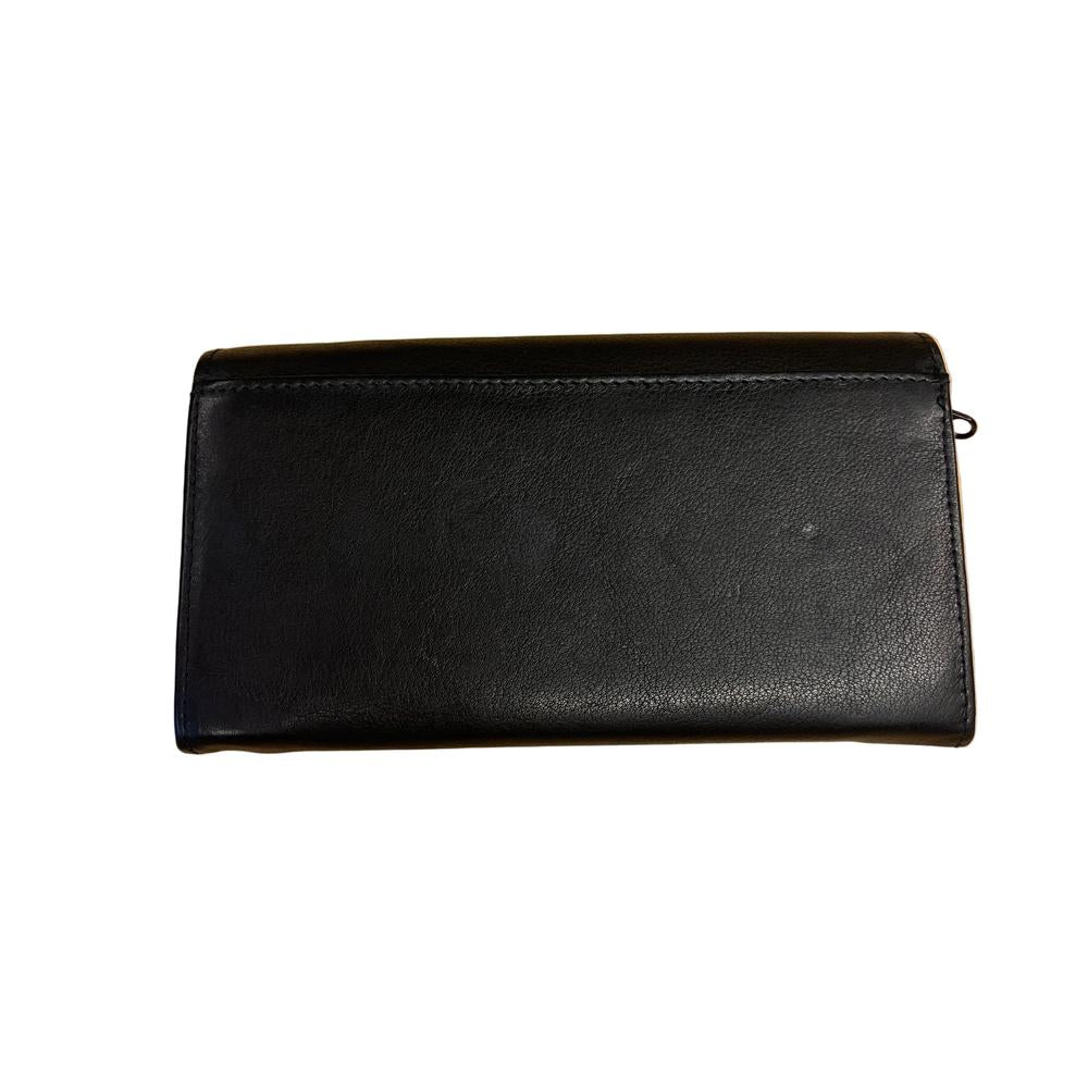 Alex & Co clutch/lommebok i mykt skinn Svart-Lommebok/ Kortholder-BagBrokers