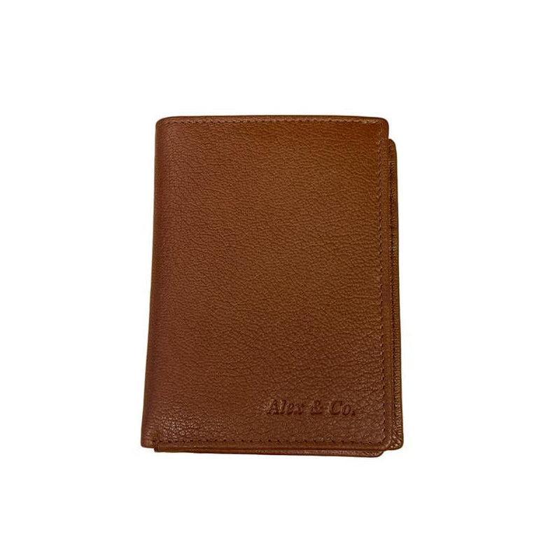 Alex & Co lommebok i mykt deilig skinn Brun-Lommebok/ Kortholder-BagBrokers