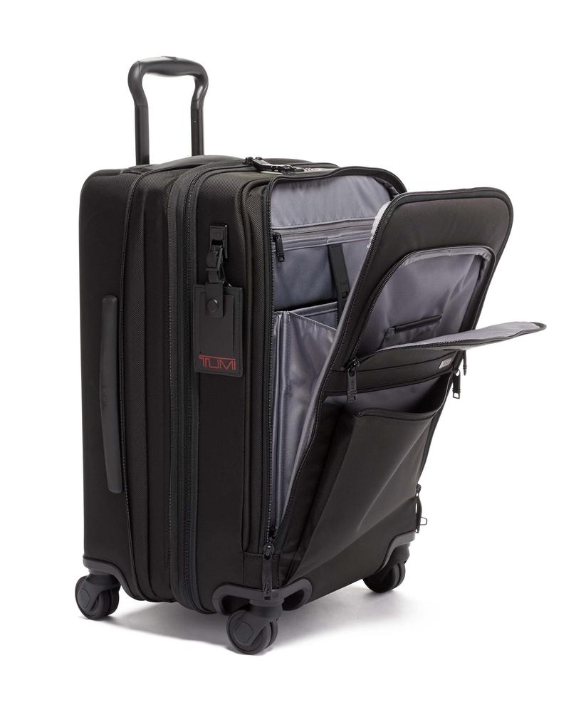 Alpha 3 International Office Expandable Carry-On 56 cm Black-Myke kofferter-BagBrokers