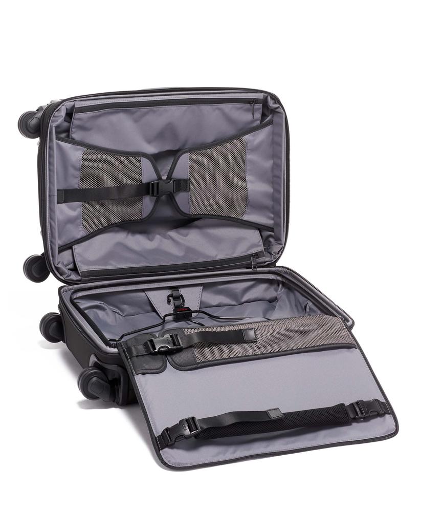 Alpha 3 International Office Expandable Carry-On 56 cm Black-Myke kofferter-BagBrokers