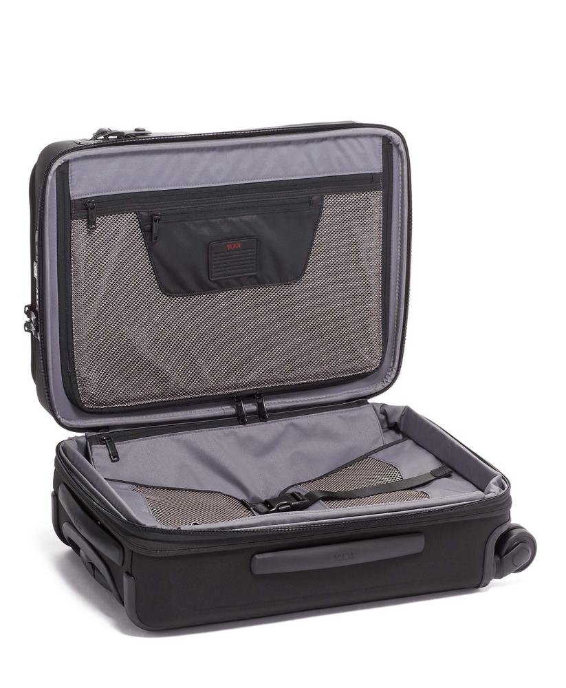 Alpha 3 International Office Expandable Carry-On 56 cm Black-Myke kofferter-BagBrokers