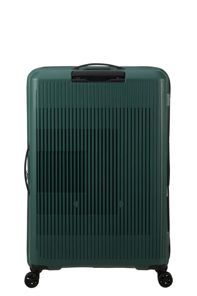 American Tourister AEROSTEP stor utvidbar koffert 77 cm Dark Forest-Harde kofferter-BagBrokers