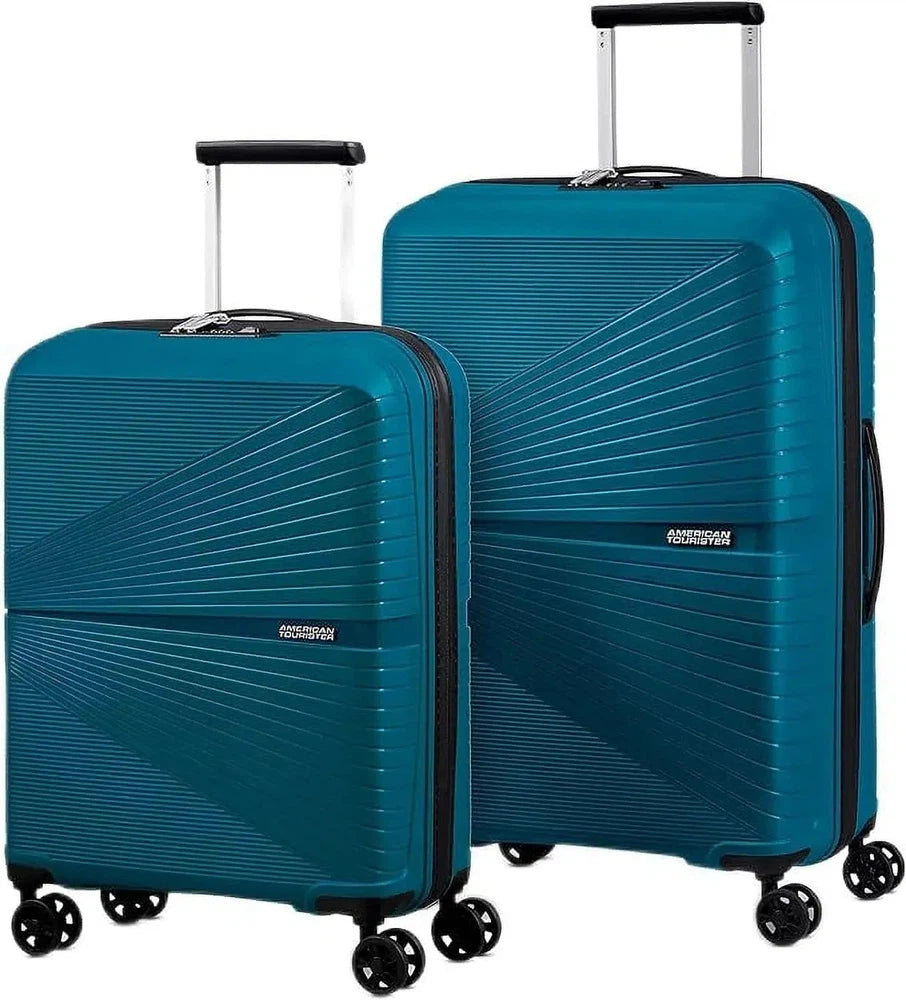 American Tourister Airconic Koffertsett Deep Ocean-Harde kofferter-BagBrokers