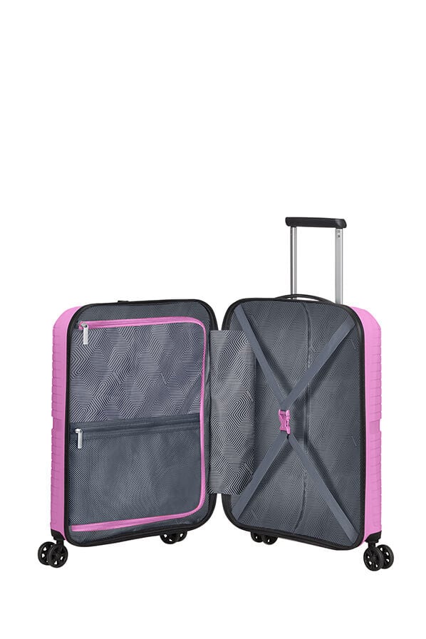 American Tourister Airconic Koffertsett Pink Lemon-Harde kofferter-BagBrokers