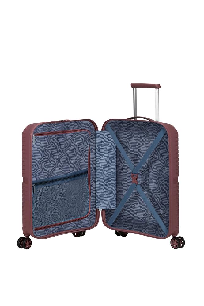 American Tourister Airconic kabinkoffert 4 hjul 55 cm Galactic Mauv-Harde kofferter-BagBrokers