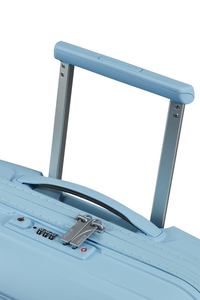 American Tourister Airconic kabinkoffert 4 hjul 55 cm Neptune Blue-Harde kofferter-BagBrokers