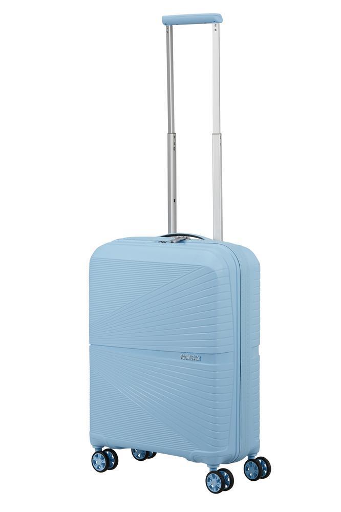 American Tourister Airconic kabinkoffert 4 hjul 55 cm Neptune Blue-Harde kofferter-BagBrokers