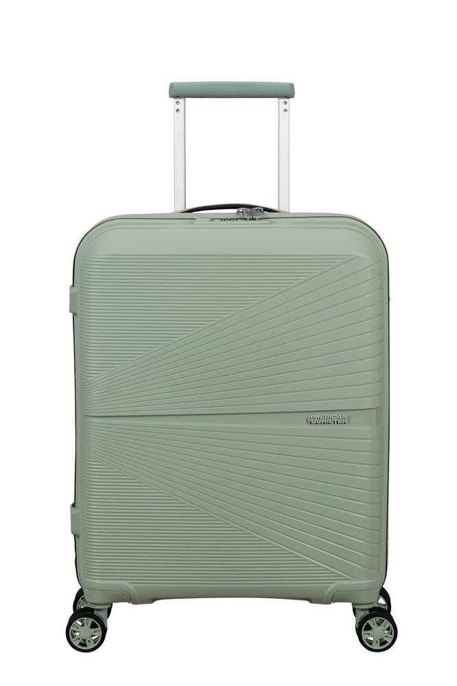 American Tourister Airconic kabinkoffert 4 hjul 55 cm Saturn Sage-Harde kofferter-BagBrokers
