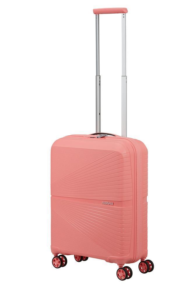American Tourister Airconic kabinkoffert 4 hjul 55 cm Solar Pink-Harde kofferter-BagBrokers