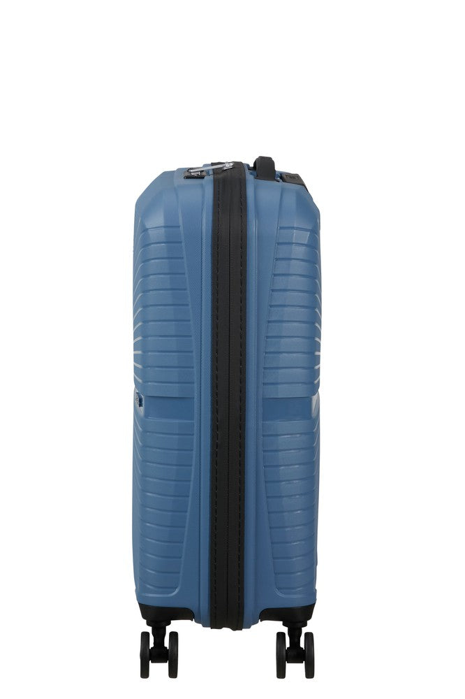 American Tourister Airconic kabinkoffert med 4 hjul 55 cm Coronet Blue-Harde kofferter-BagBrokers