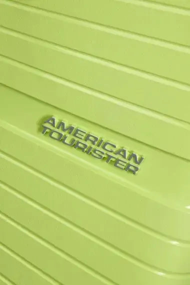 American Tourister Airconic kabinkoffert med 4 hjul 55 cm Electric Lime-Harde kofferter-BagBrokers