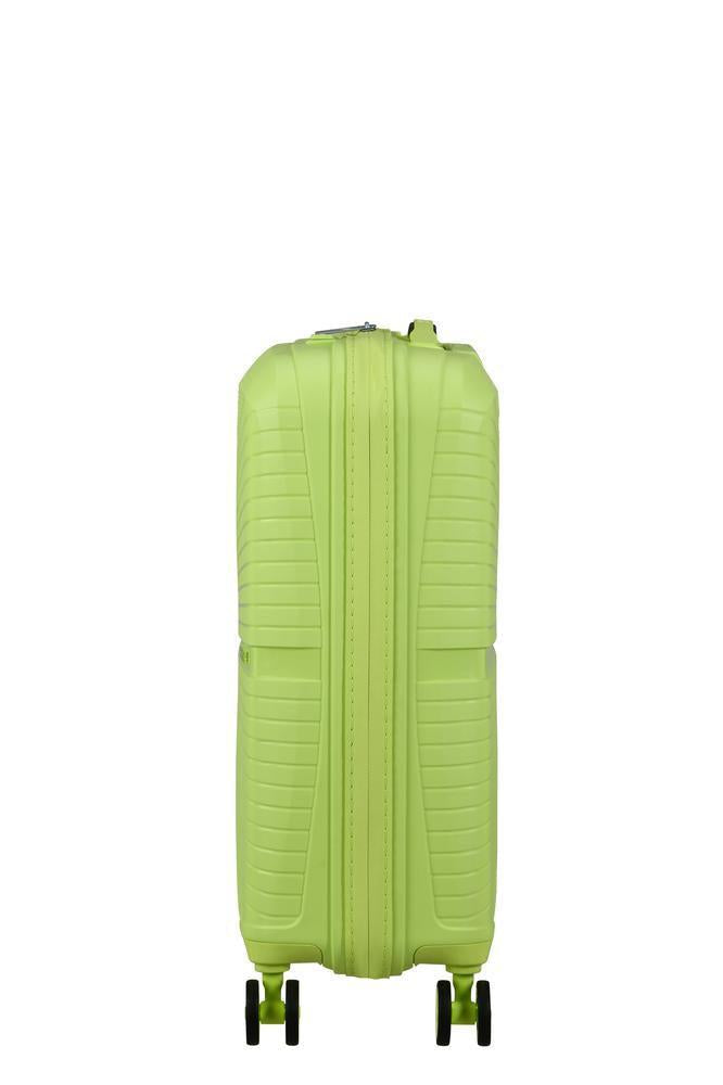 American Tourister Airconic kabinkoffert med 4 hjul 55 cm Electric Lime-Harde kofferter-BagBrokers