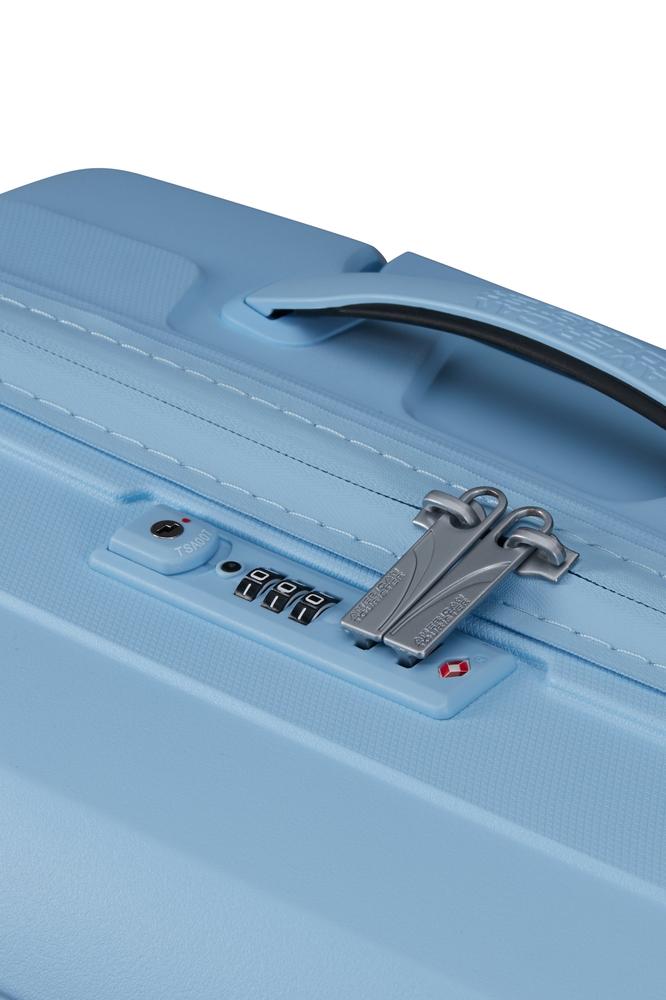 American Tourister Airconic medium koffert 4 hjul 67 cm Neptune Blue-Harde kofferter-BagBrokers