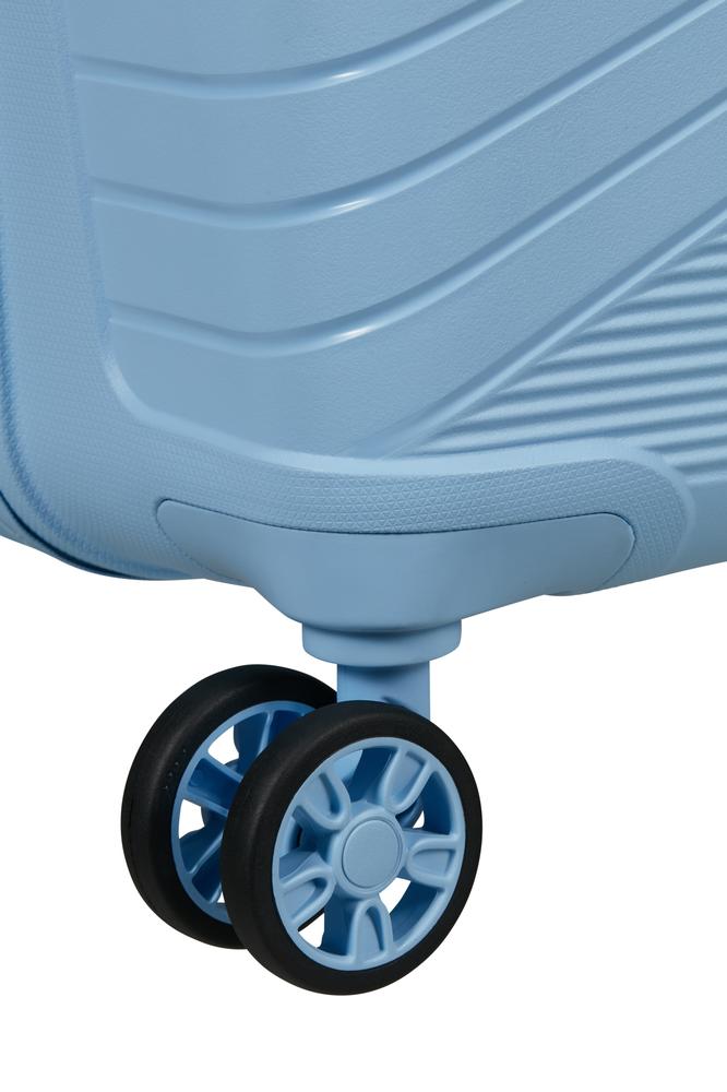 American Tourister Airconic medium koffert 4 hjul 67 cm Neptune Blue-Harde kofferter-BagBrokers