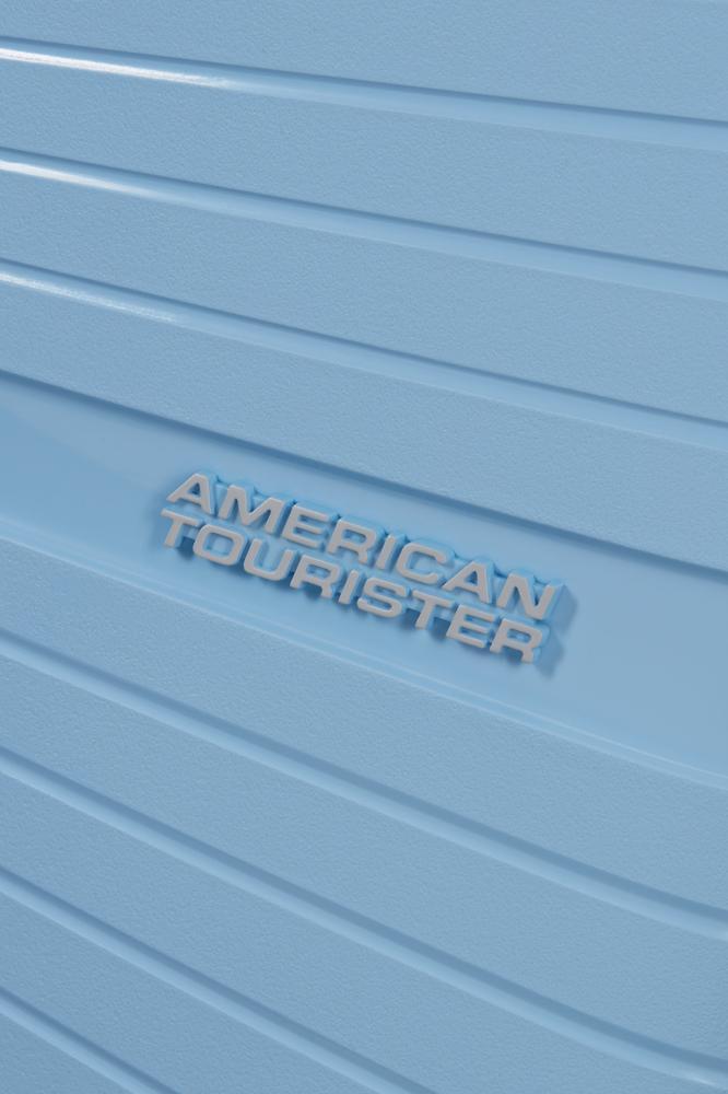 American Tourister Airconic medium koffert 4 hjul 67 cm Neptune Blue-Harde kofferter-BagBrokers