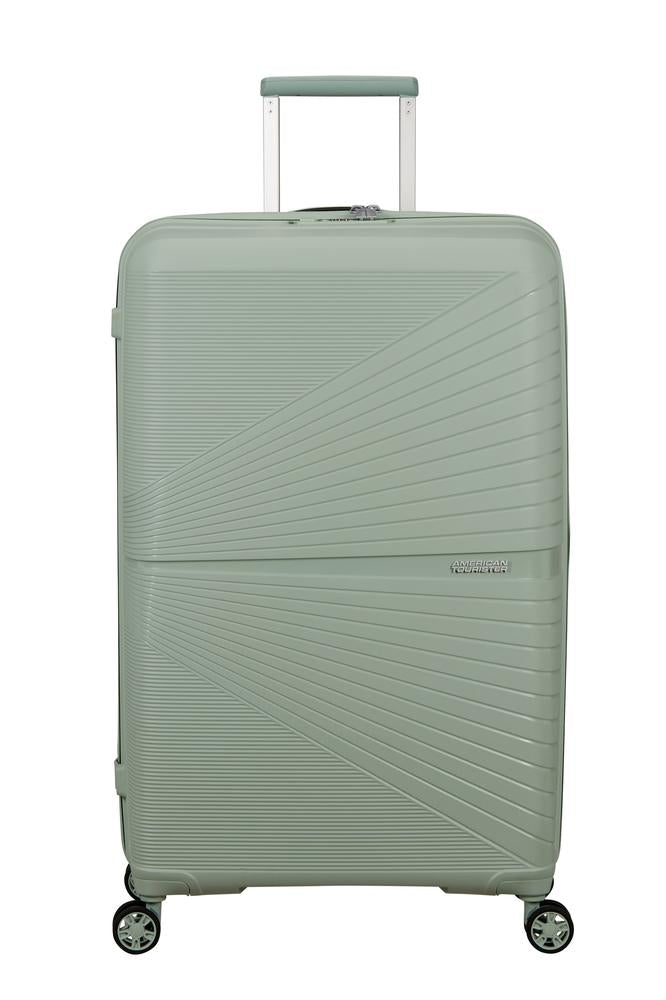American Tourister Airconic stor koffert med 4 hjul 77 cm Saturn Sage-Harde kofferter-BagBrokers