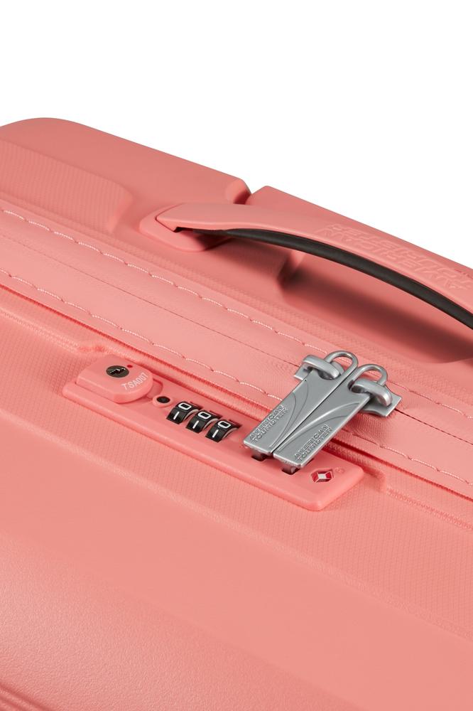 American Tourister Airconic medium koffert 4 hjul 67 cm Solar Pink-Harde kofferter-BagBrokers