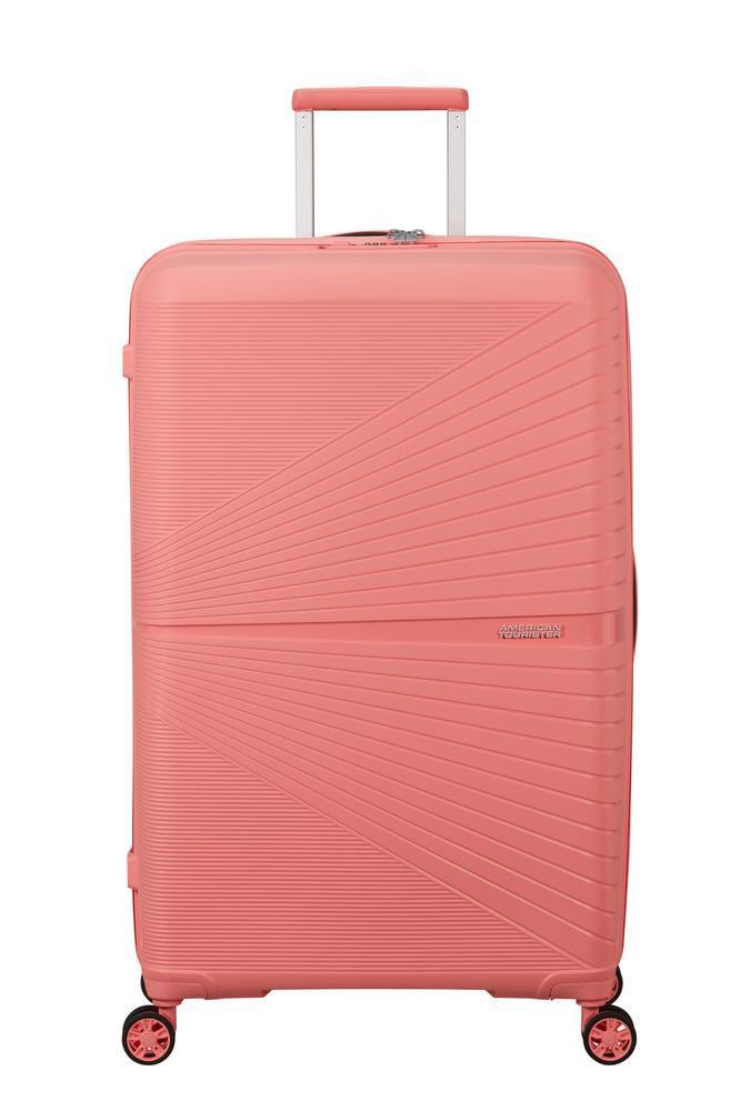 American Tourister Airconic stor koffert med 4 hjul 77 cm Solar Pink-Harde kofferter-BagBrokers