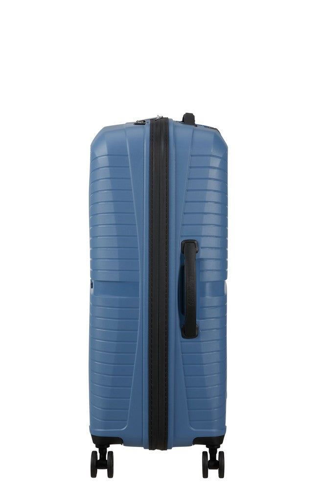 American Tourister Airconic medium koffert med 4 hjul 67 cm Coronet Blue-Harde kofferter-BagBrokers
