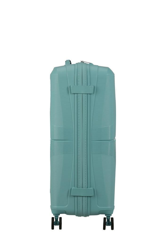 American Tourister Airconic medium koffert med 4 hjul 67 cm Dusty Turquoise-Harde kofferter-BagBrokers