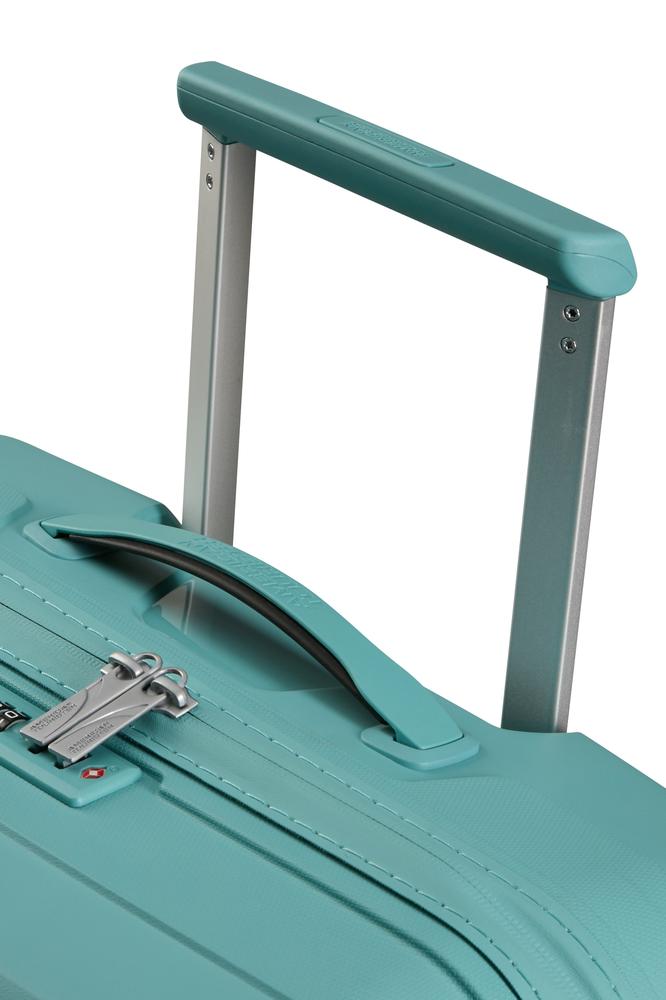 American Tourister Airconic medium koffert med 4 hjul 67 cm Dusty Turquoise-Harde kofferter-BagBrokers