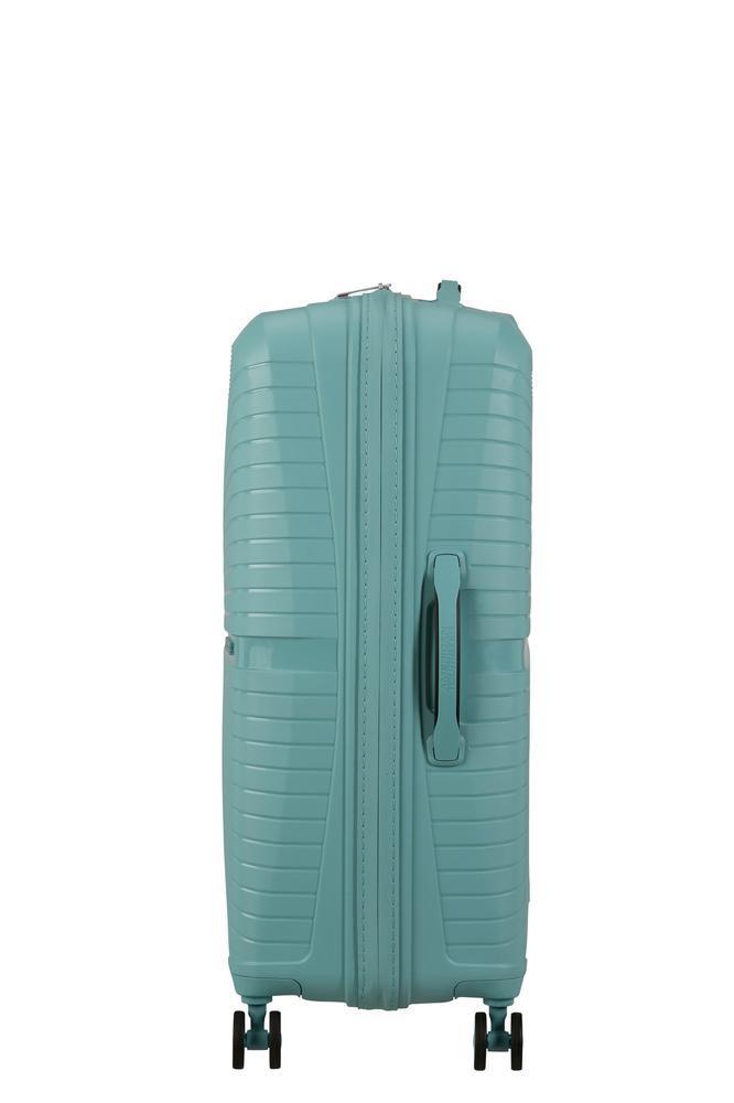 American Tourister Airconic medium koffert med 4 hjul 67 cm Dusty Turquoise-Harde kofferter-BagBrokers