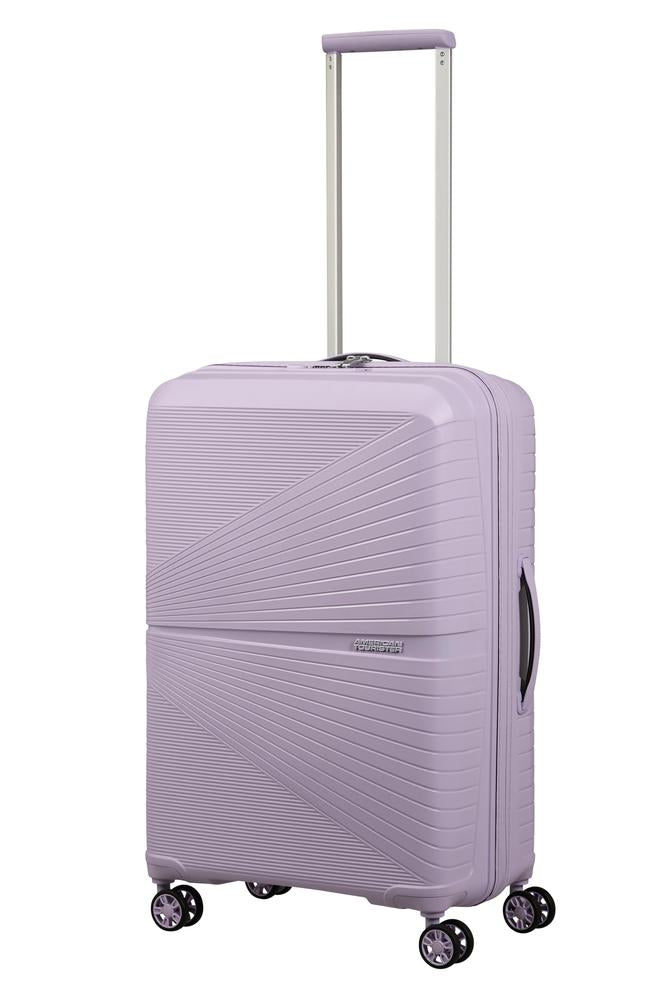 American Tourister Airconic medium koffert med 4 hjul 67 cm Stormy Lilac-Harde kofferter-BagBrokers
