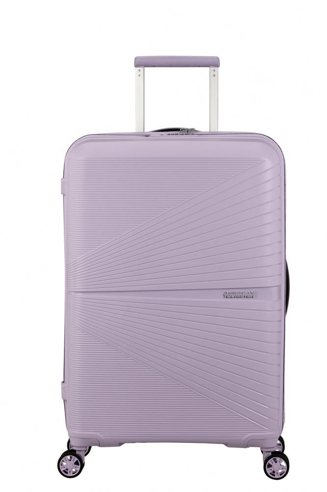 American Tourister Airconic medium koffert med 4 hjul 67 cm Stormy Lilac-Harde kofferter-BagBrokers