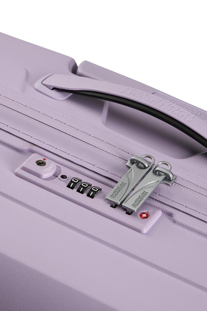 American Tourister Airconic medium koffert med 4 hjul 67 cm Stormy Lilac-Harde kofferter-BagBrokers