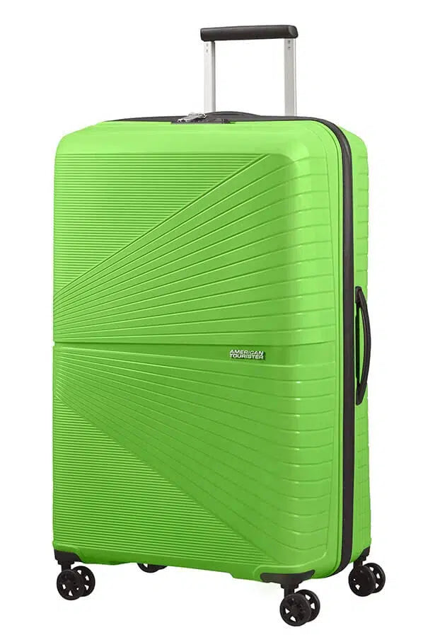 American Tourister Airconic stor koffert med 4 hjul 77 cm Acid Green-Harde kofferter-BagBrokers