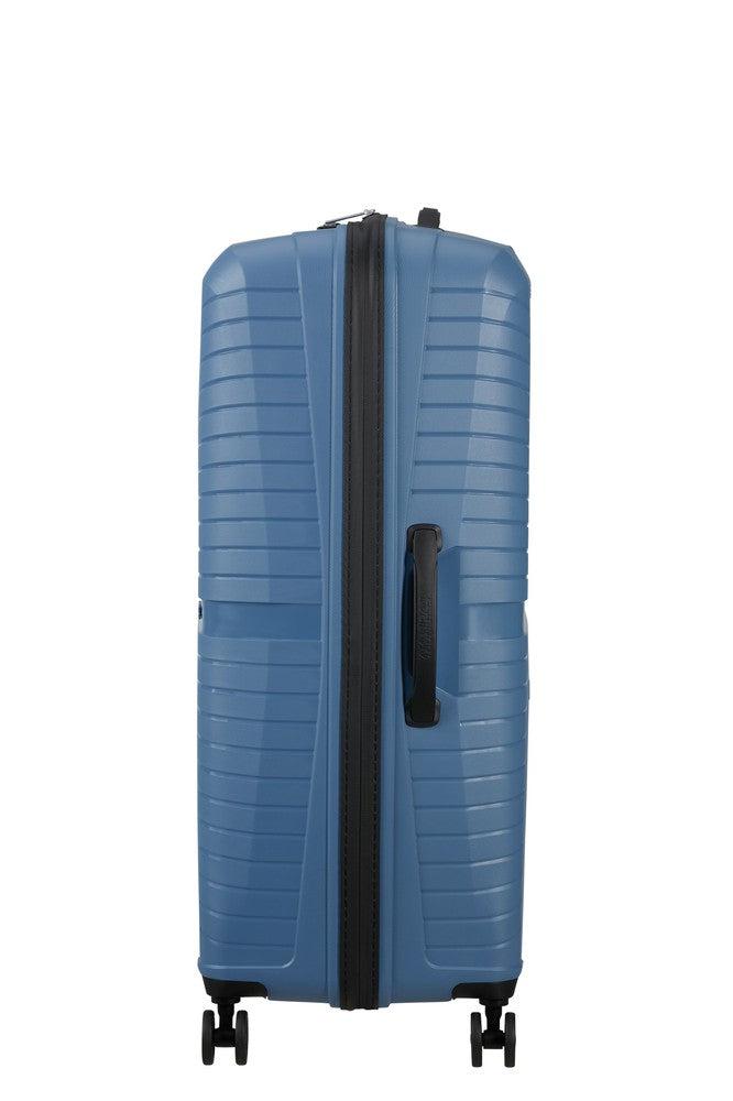 American Tourister Airconic stor koffert med 4 hjul 77 cm Coronet Blue-Harde kofferter-BagBrokers