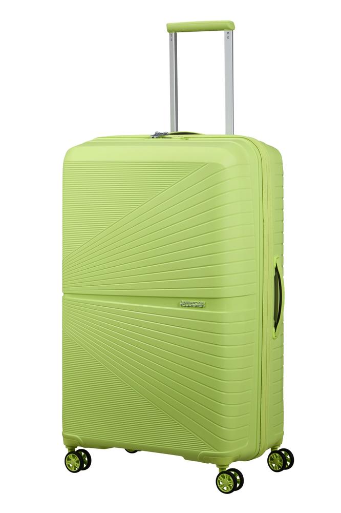 American Tourister Airconic stor koffert med 4 hjul 77 cm Electric Lime-Harde kofferter-BagBrokers